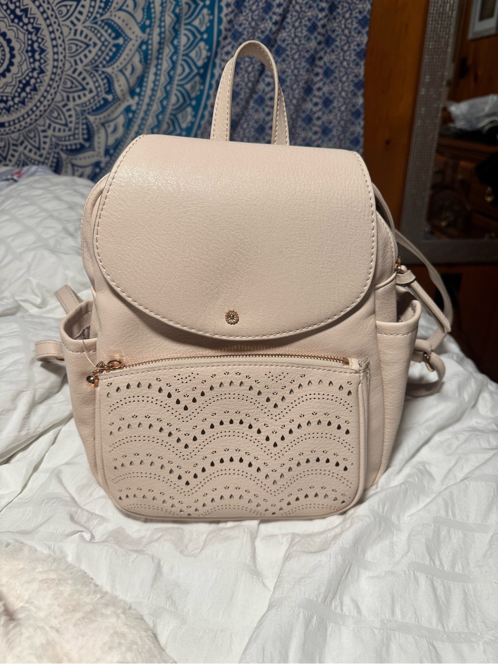 Lauren Conrad Blush Pink Mini Backpack